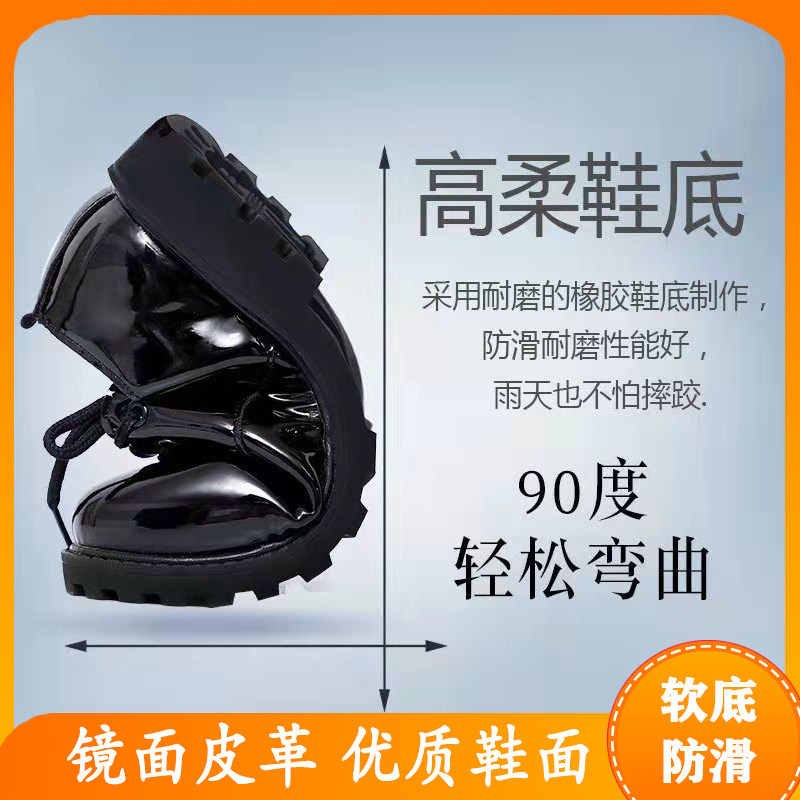 儿童皮鞋黑色英伦风大童男童软底皮鞋