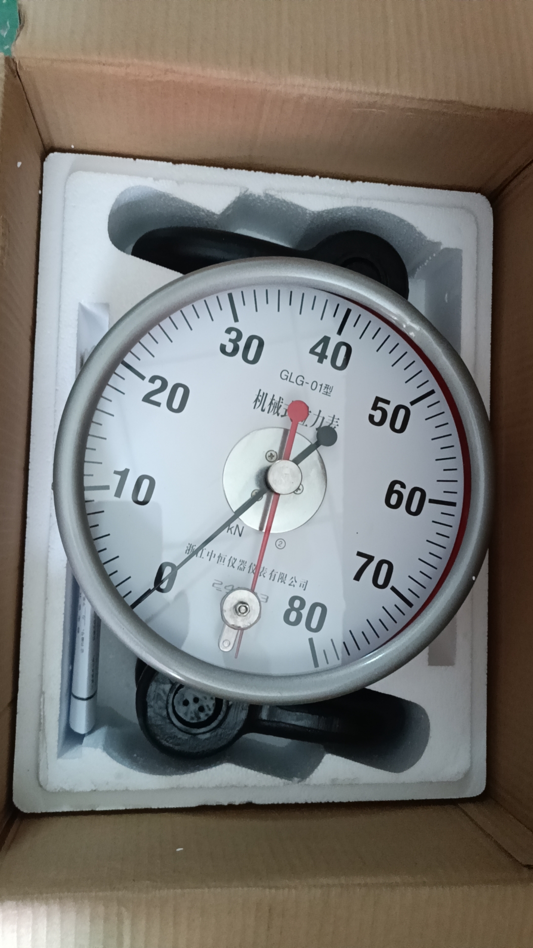 厂家直销机械式拉力表指针机械式拉力表12吨16吨8吨表盘式测力
