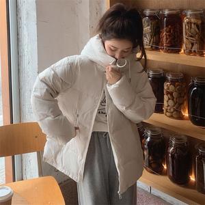 秋冬新款！ 连帽双拉链简约小白羽绒服  庆后出货 D206P160K248图片