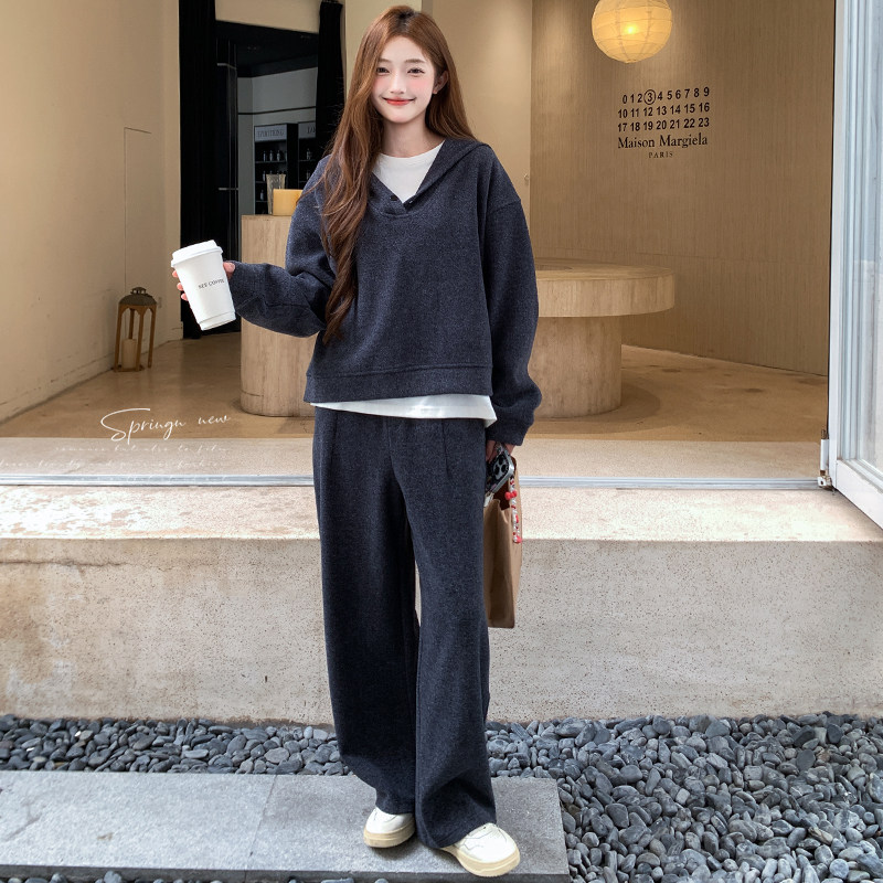 新款！！现货呢料两件套套装Q197P225K318,女装套装/套裙,两个王小姐