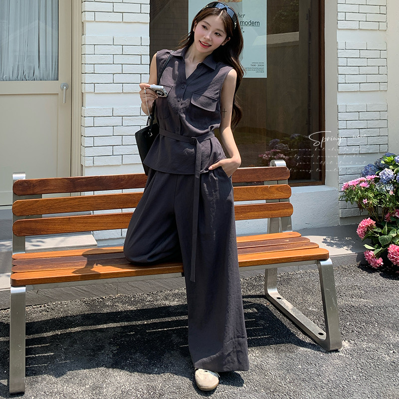 25春夏新品！现货！超透气优雅姐姐套装X287P155K228,女装套装/套裙,两个王小姐