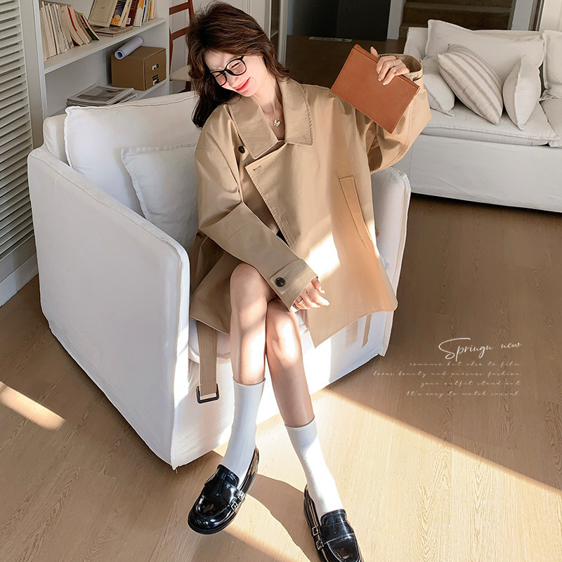 26春新品！出货中质感短款风衣C267P155K248,商品下架区,两个王小姐