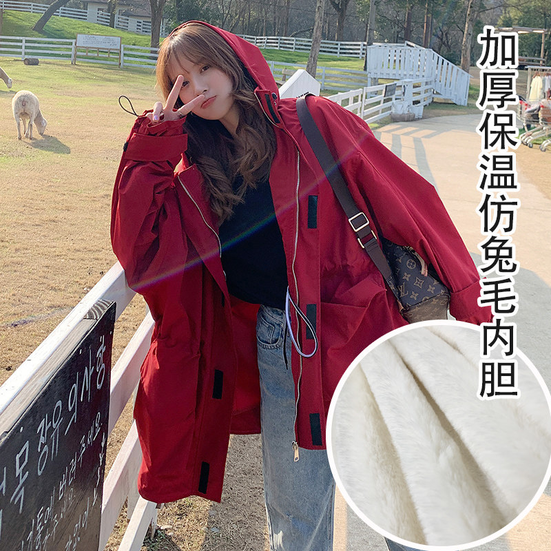 新出加绒版4色强势主推！大货已出 工装风衣 C101P155K238图片