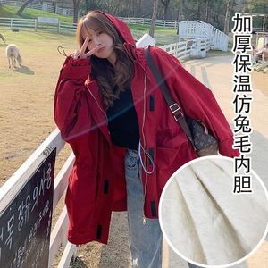 新出加绒版4色强势主推！大货已出 工装风衣 C101P155K238图片