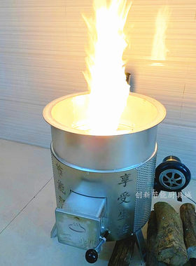 柴火炉柴火鸡灶气化炉烧柴炉灶省柴炉省柴灶取暖炉家用户外节柴灶