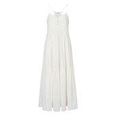 盖脚面 MHV 女士吊带连衣裙 拼接提花 双层防透 ARCHIVE 夏日度假