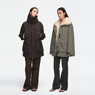 御寒神器 MHV 轻盈 25新款 女士中长户外派克冲锋衣 ARCHIVE