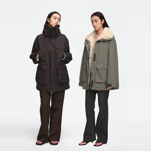 MHV ARCHIVE 25新款 轻盈/御寒神器 女士中长户外派克冲锋衣