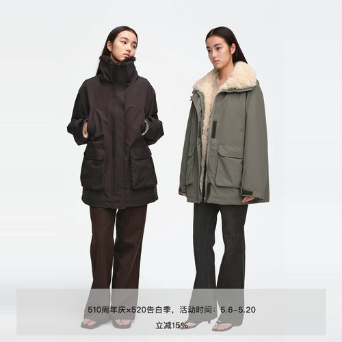 MHV ARCHIVE 26春款 轻盈 女士中长款派克服