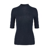 澳洲美丽奴羊毛岛精18针无缝针织短袖 MHV ARCHIVE德国扬子120S