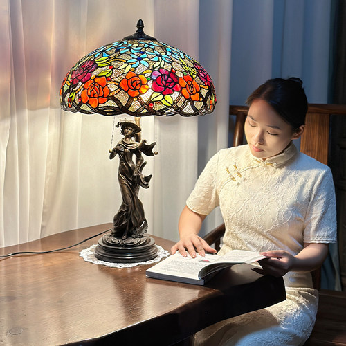 HAUTY18寸玫瑰多款可选装饰台灯