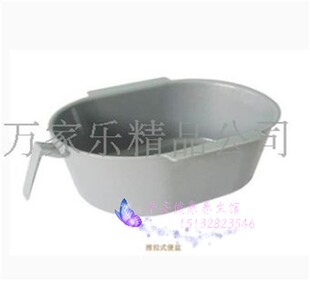 坐便椅坐便器专用坐便盆加厚老年人坐厕椅坐厕凳配件双耳推拉便盆