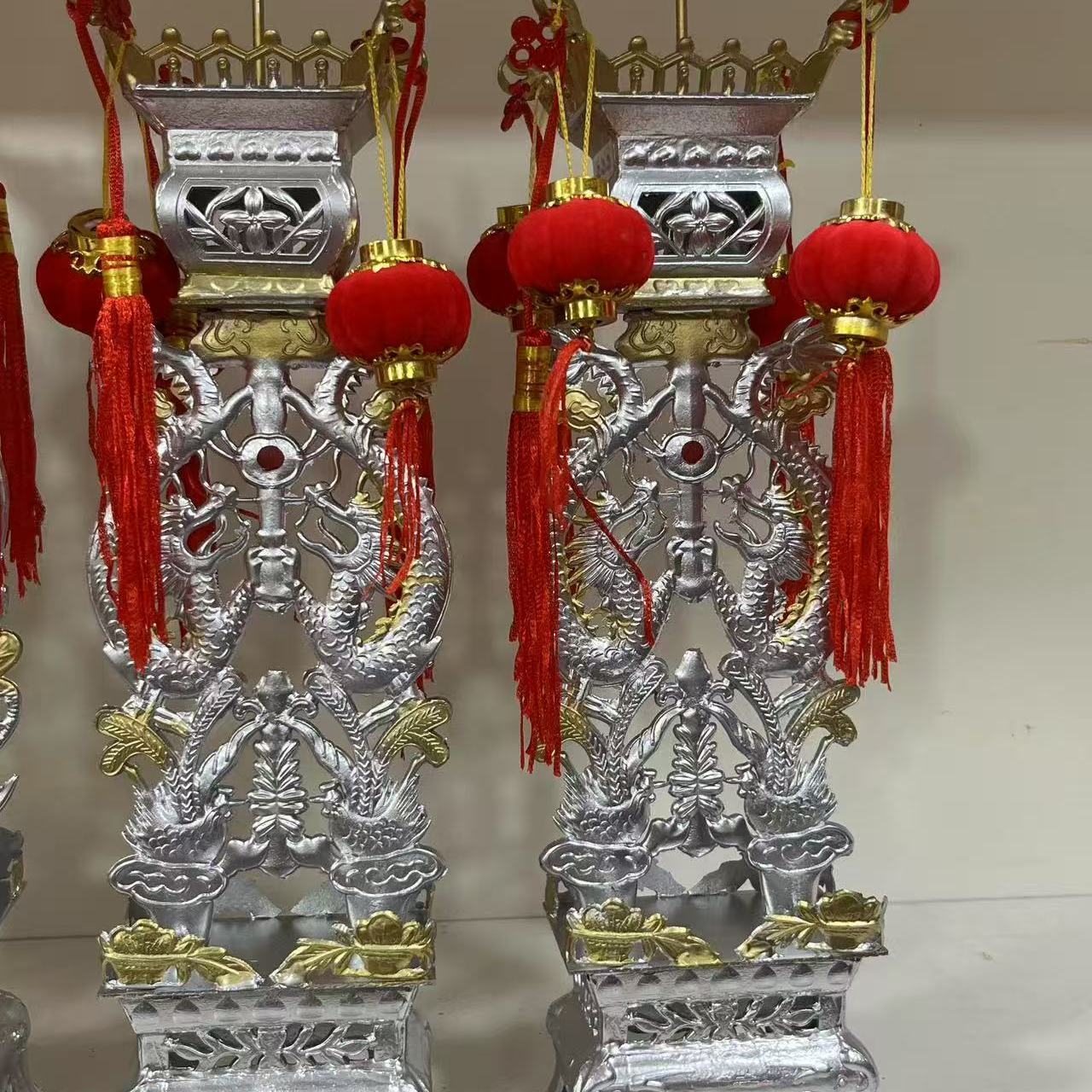 蜡烛台老式锡烛台婚庆