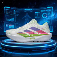 Summer breathable thin running shoes for boys, three-bar lightweight soft-soled sports shoes for teenagers and students thumbnail 2