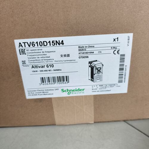 施耐德变频器ATV610D15N4 15kw 电机调速 风机水泵 节能/修或换