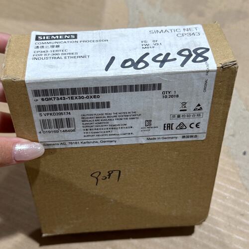 K7343-1EX30-0XE0 西门子通讯模块 工控PLC以太网接口卡件/修或换