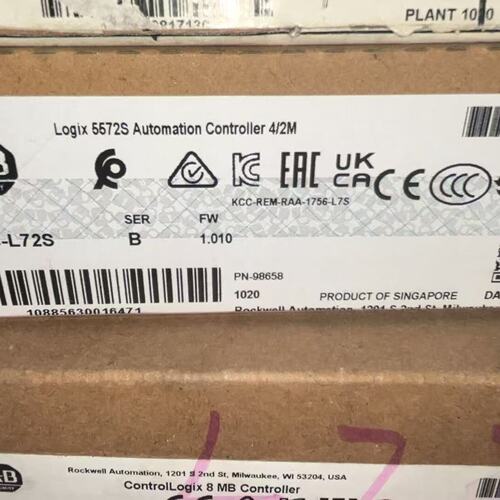 AB罗克韦尔 1756-L72S ControlLogix安全控制器CPU/修或换