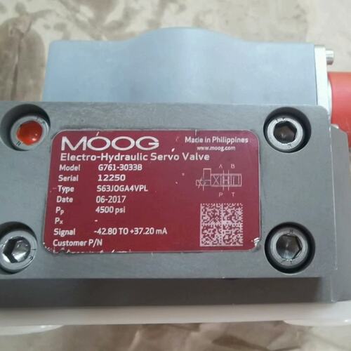华格MOOG伺服阀 G761-3033B 原装进口 液压阀/修或换