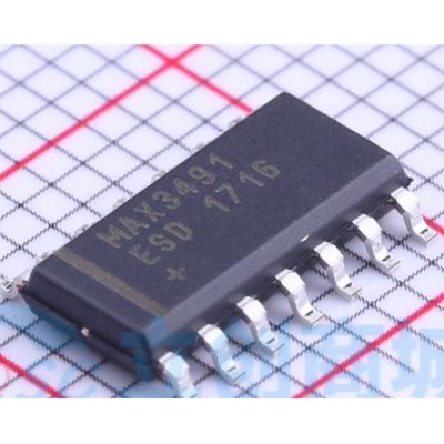 原装正品MAX3491ESD+T封装SOP