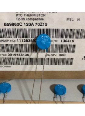 EPCOS B59860C120A70Z15 PTCC860 正温度热敏电阻 15欧 1.5A 支