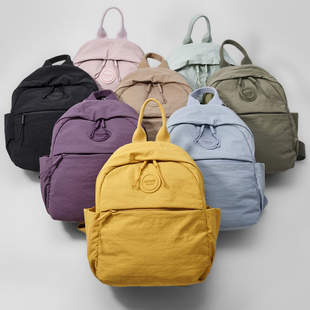 2025新款女士日系迷你牛津布防水双肩包小众时尚百搭通勤旅行背包