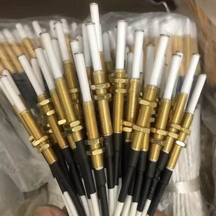 燃气灶多头炉猛火打火针加长陶瓷铜套带线点火针一体维修通用配件