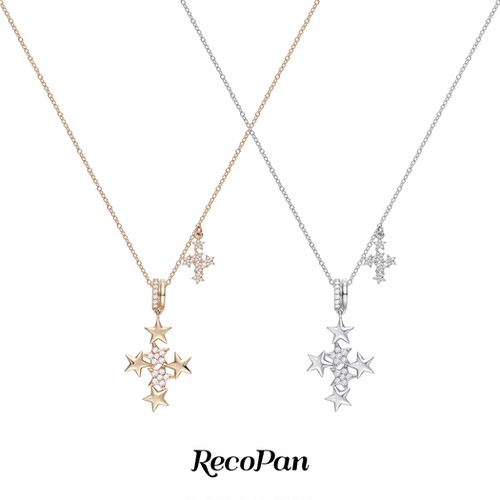 星星派对满天星金银色项链