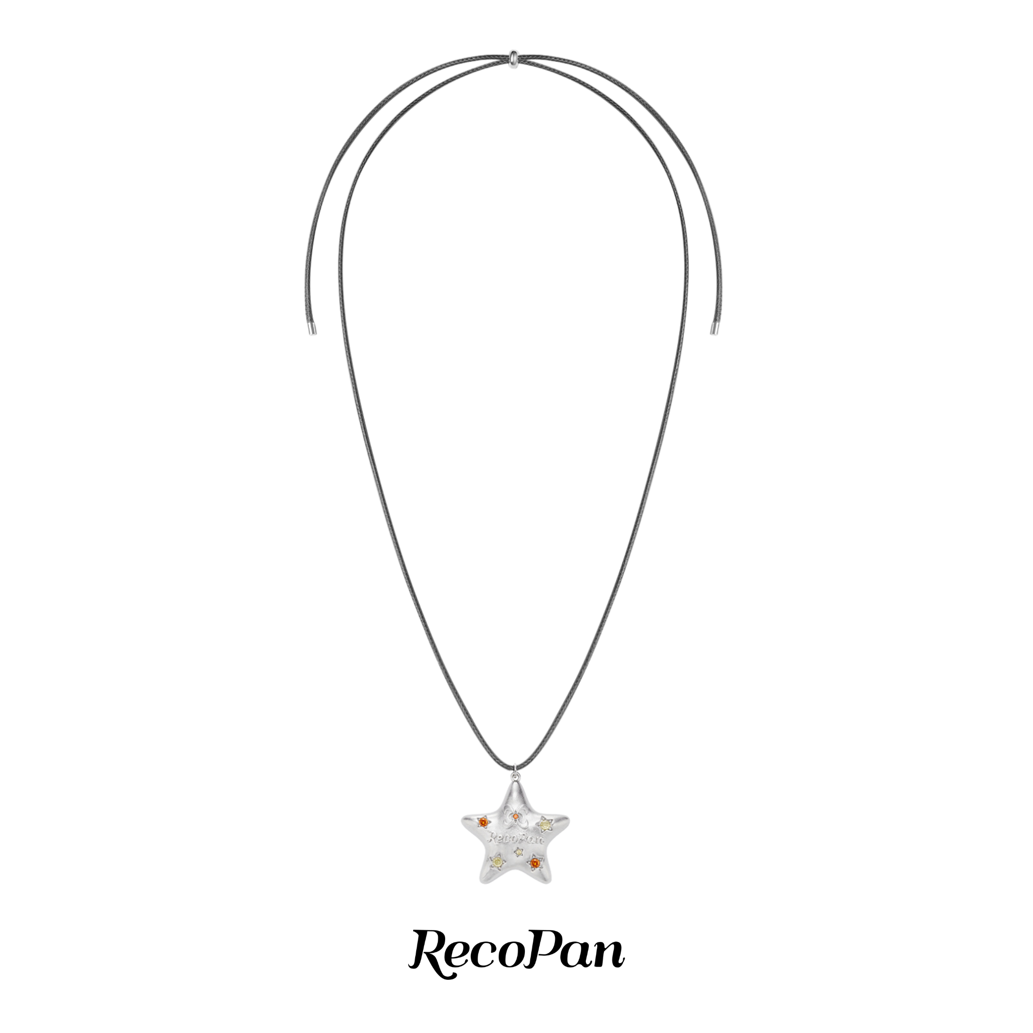 RecoPan重塑未来皮绳星星项链