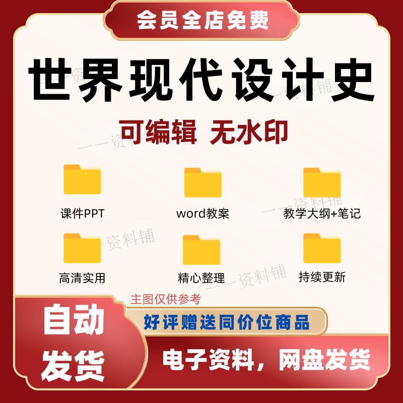世界现代设计史ppt课件教案教学大纲设计史笔记备课设计史ppt资料图片