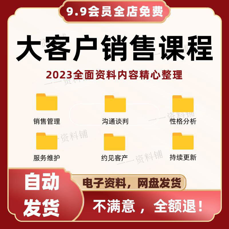 2023大客户销售视频课程企业营销经营管理谈判沟通技巧股权激培训图片