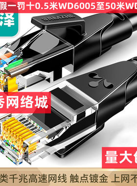 山泽六类网线 CAT6类千兆网络跳线  WD6500 WD6400 WD6200 WD6300