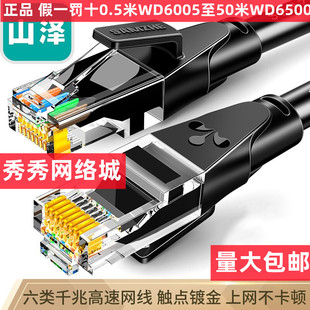 WD6400 山泽六类网线 CAT6类千兆网络跳线 WD6500 WD6300 WD6200