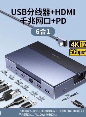 绿联适用Steam Deck/oled/ROG扩展坞ROG ally掌机拓展坞转换75126
