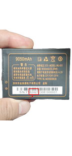 JMJ KV6电影王手机电池电板9050毫安定制B2427 001金笑笑金新KV7