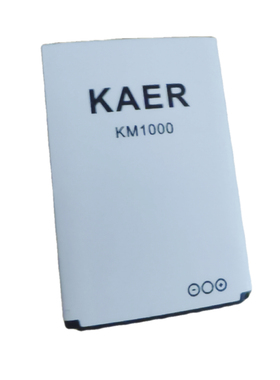 KAER卡尔KM1000手机电池 电板 老人机1000毫安定制配件全新511