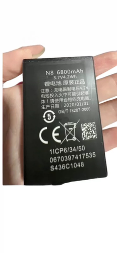 适用于 诺基亚N8 N8G手机锂电池6800毫安电板定制20190612Y