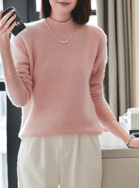 SS633衣橱七针双线经典秋冬季新款简约百搭半高领纯羊毛衫