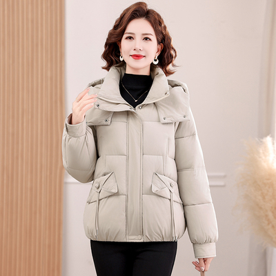 冬季羽绒棉棉衣女保暖棉服外套