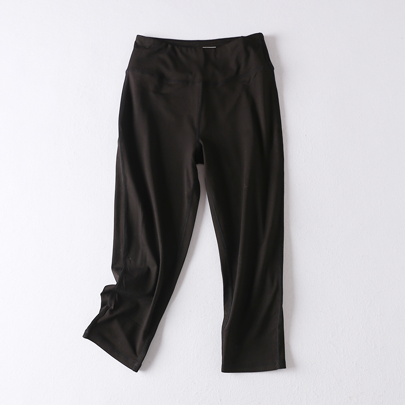 清仓跑步运动弹力瑜伽裤七分裤