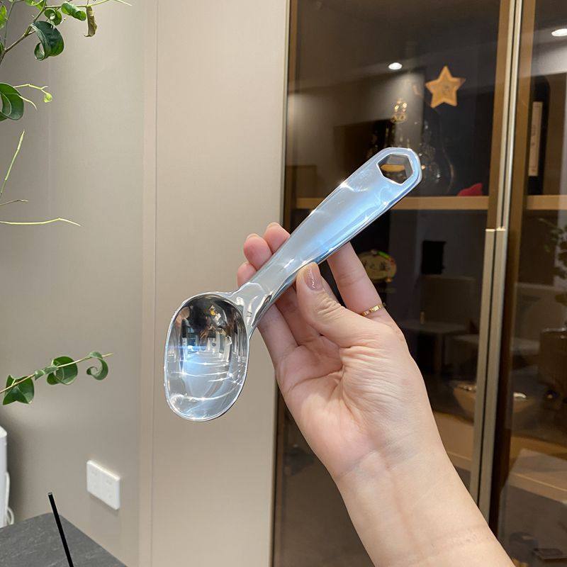 18/10不锈钢家用冰激凌挖勺敦实可爱 雪糕挖球器 挖球小工具