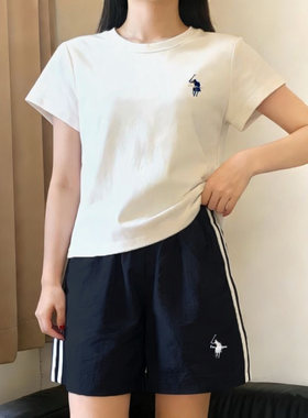 大码女装简约休闲运动套装女夏装