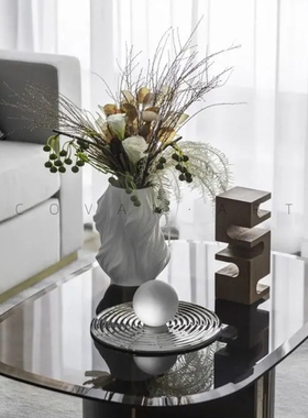 现代简约客厅桌面组合摆件推荐