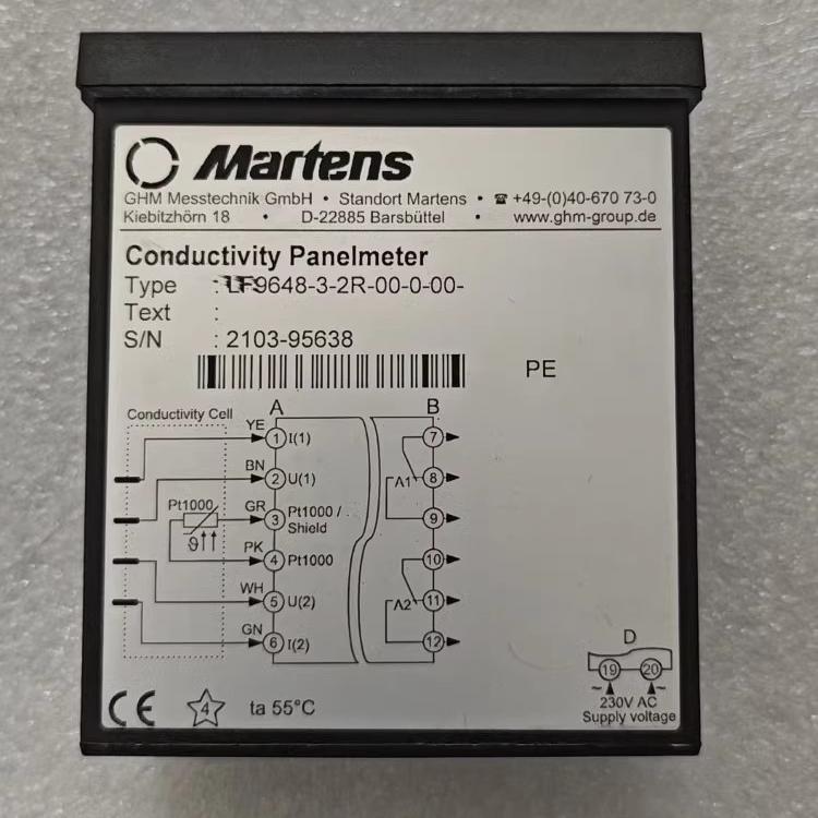 Martens LF9648-3-2R-00-0-00 温控器