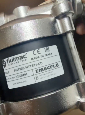 FLUMAC福马克 PNT30S-MTST1-CD 气动隔膜泵 意大利原装正品