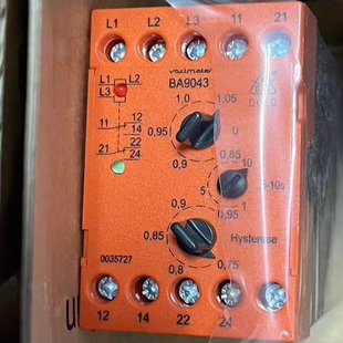 DOLD继电器 BA9043/003 3AC50-400HZ 110V 0,5-10S 0035727
