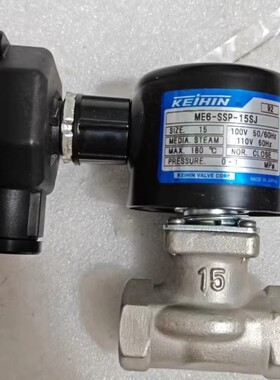 ME6-SSP-15SJ AC 100 V 50/60Hz KEIHIN 燃油电磁阀