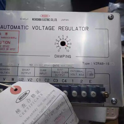 VZRAB-1S(P) VZRAB-1S NISHISHIBA西芝 发电机AVR稳压器