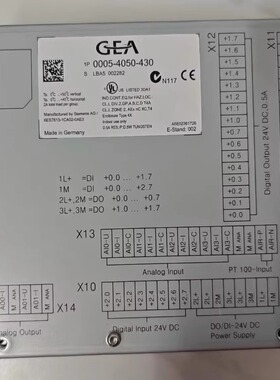 GEA 0005-4050-430 6ES7613-1CA02-0AE3 分油机控制器