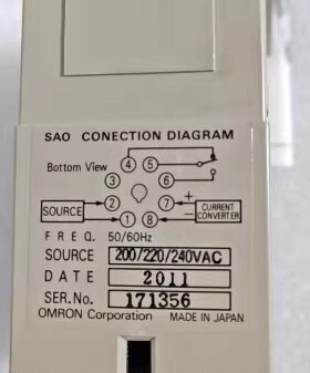 OMRON欧姆龙 SAO-S2N AC200/220/240V 继电器