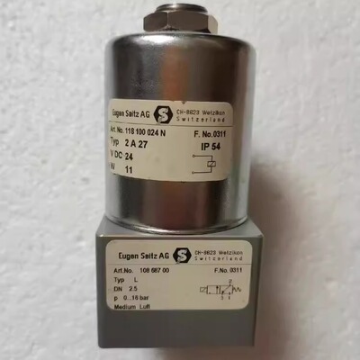 Eugen Seitz AG 2A 14 2A 27 118.100.024N 24V11W 电磁阀